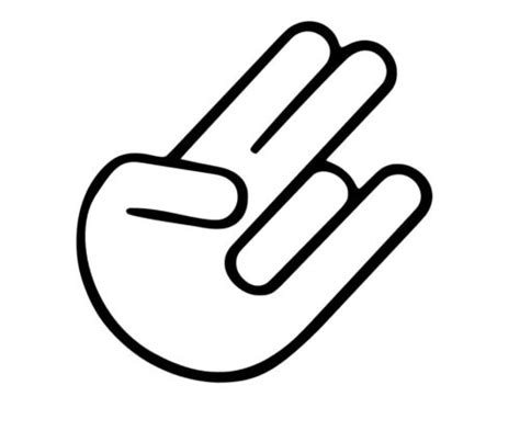 Shocker sign - The shocker, also known colloquially as "two in the pink, one in the stink", [ 1][ 2] is a hand gesture with a sexual connotation. The ring finger and thumb are curled or bent down while the other fingers are extended. The index and middle fingers are kept together (touching) and the back of the hand faces outwards (away from the gesturer).